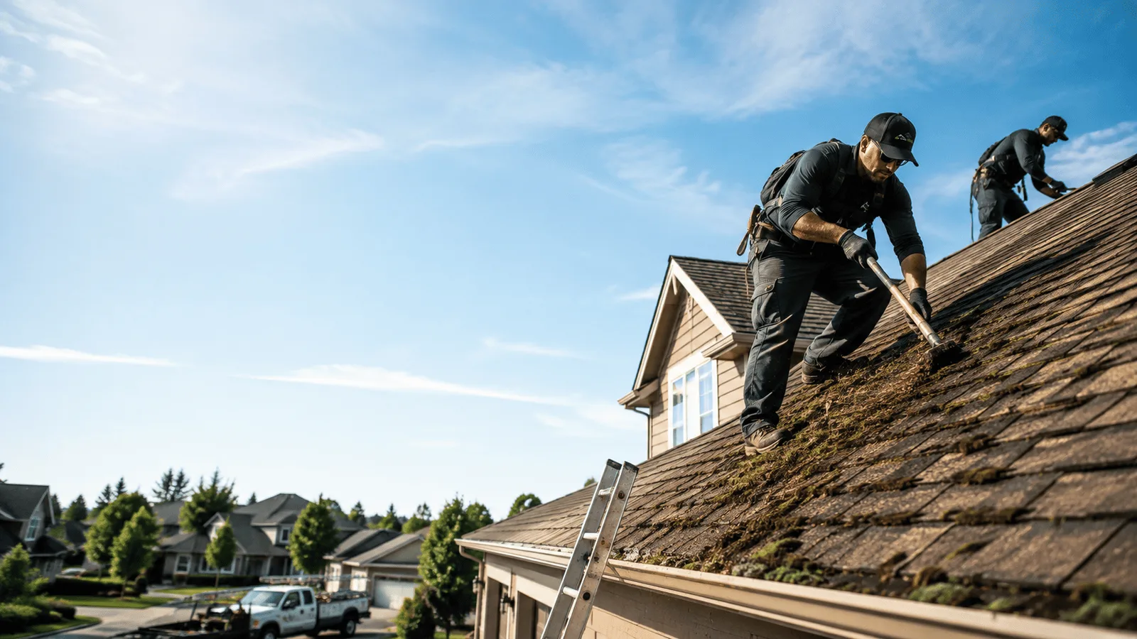 Roof Moss Removal in Penokee, KS near me